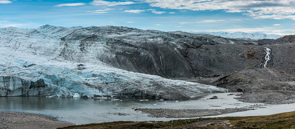 The "Reindeer Glacier" in 2018