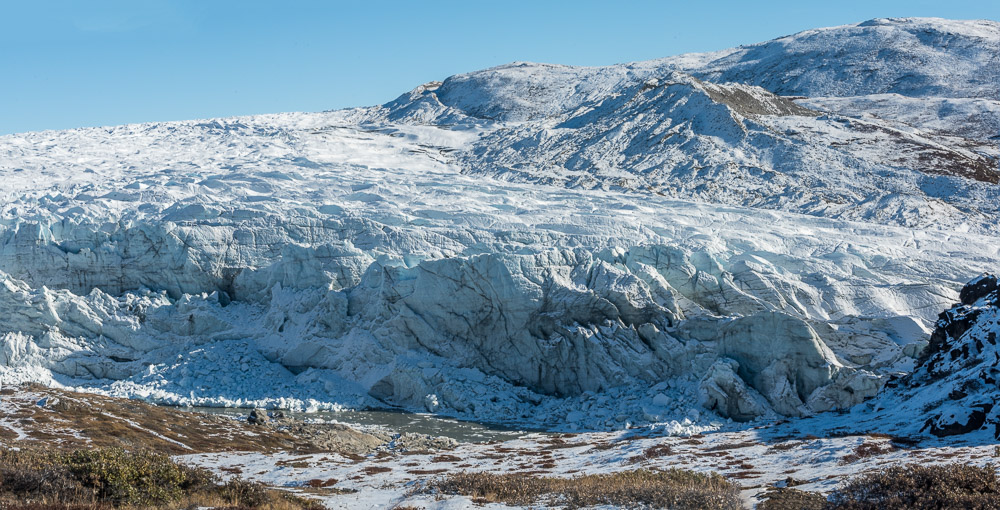Visible Effects of Climate Change at the Russell Glacier