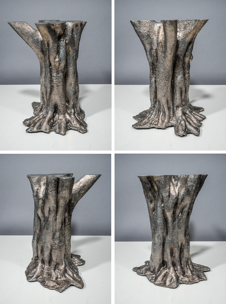 Totem Sculpture, four views
