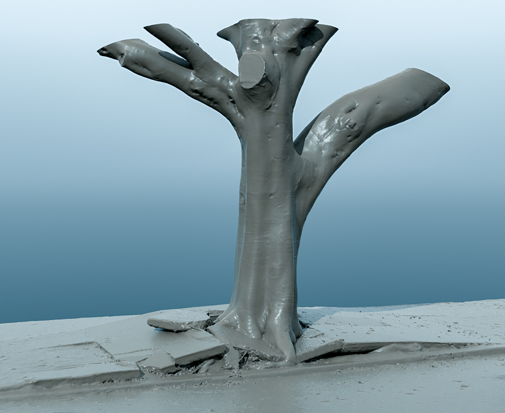 Screenshot of 3D scan, Culver Boulevard, Playa del Rey