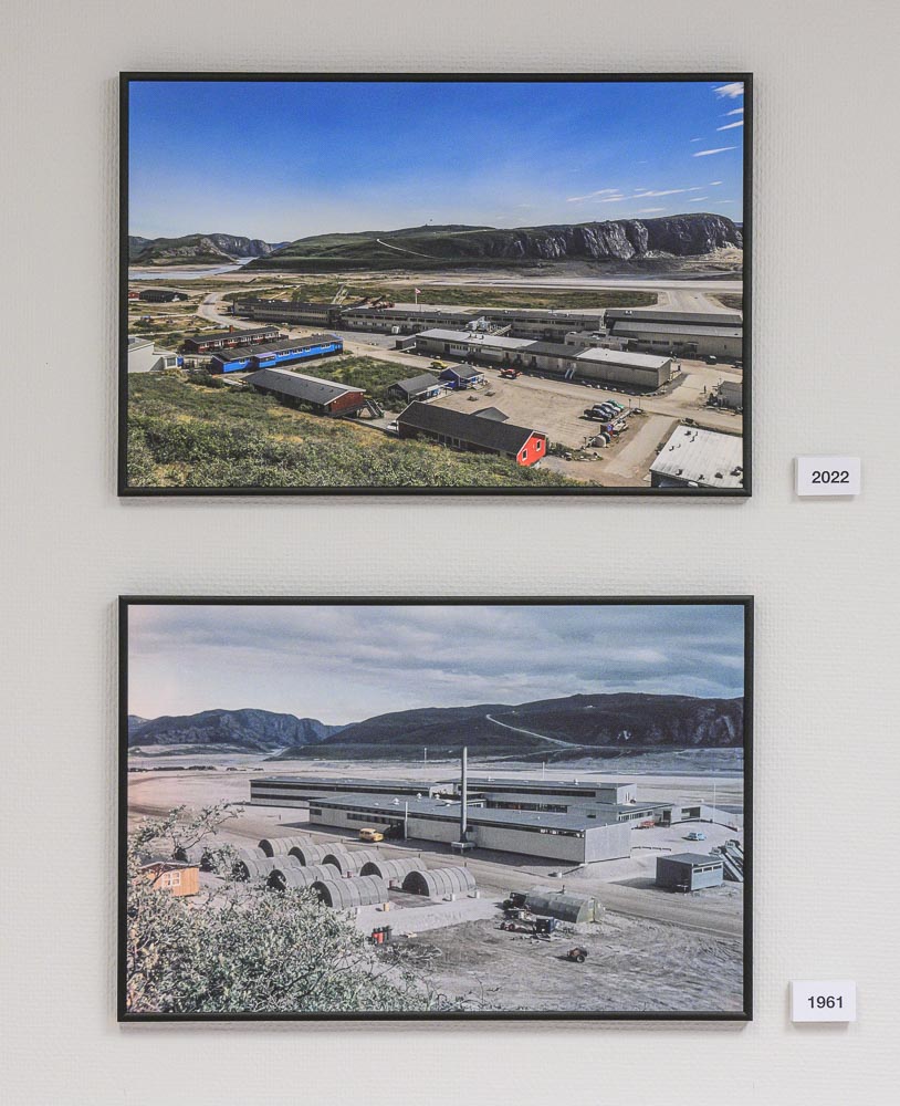 Helen Glazer Airport Building (2022) Jens Fabricius Airport Building and Military Barracks (1961) (Collection Danish Arctic Institute)