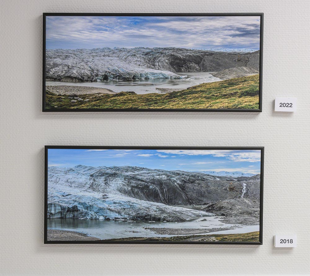 The Changing “Reindeer Glacier” 2022 vs. 2018
