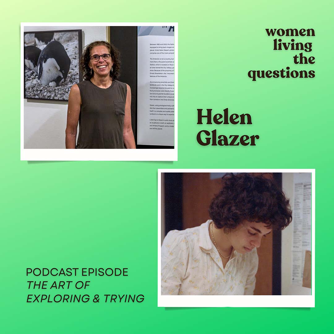 Women Living the Questions graphic
